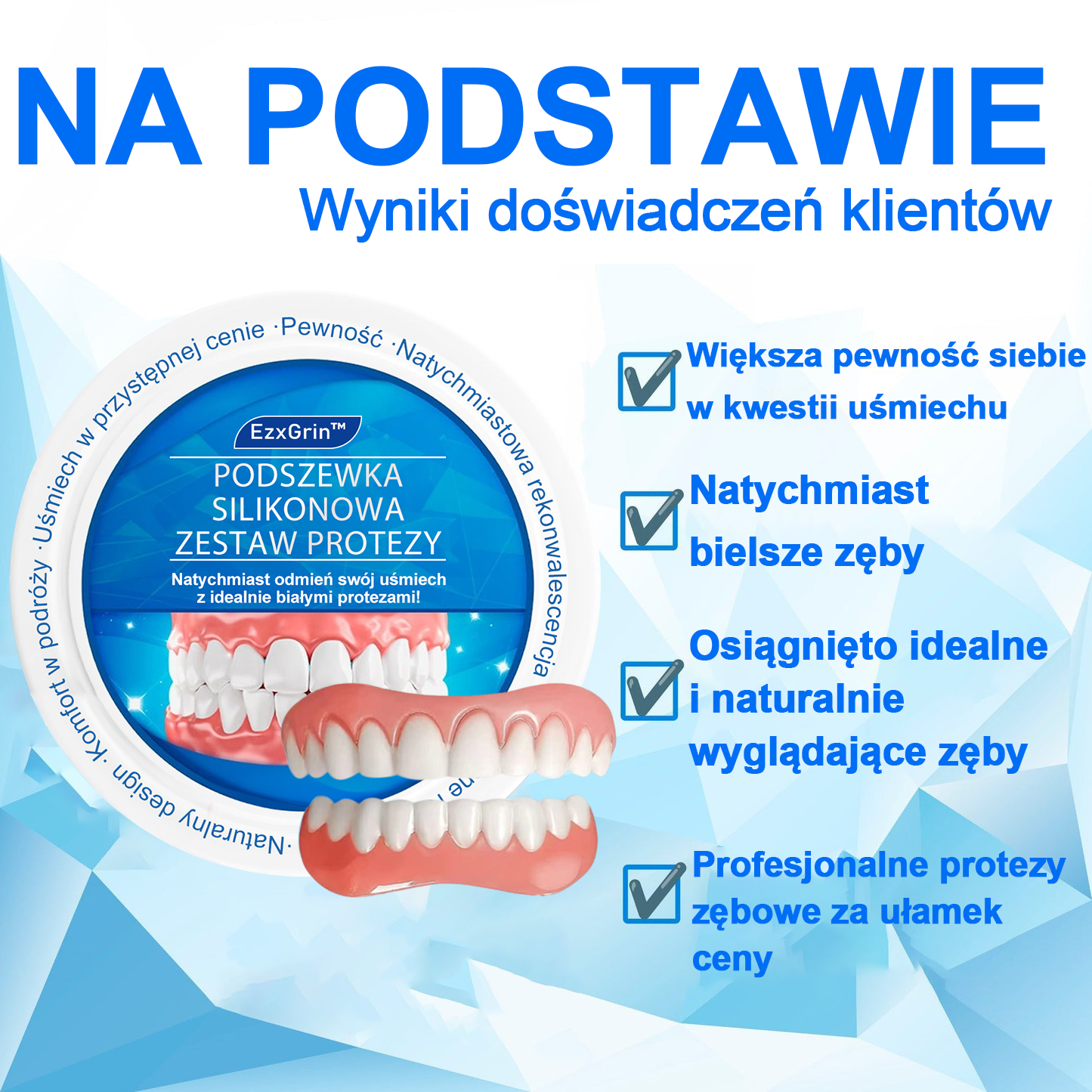 EzxGrin™ Zestaw wkładek silikonowych do protez💎 (⏰60% zniżki na ograniczony czas, dziś darmowa dostawa!⏰)