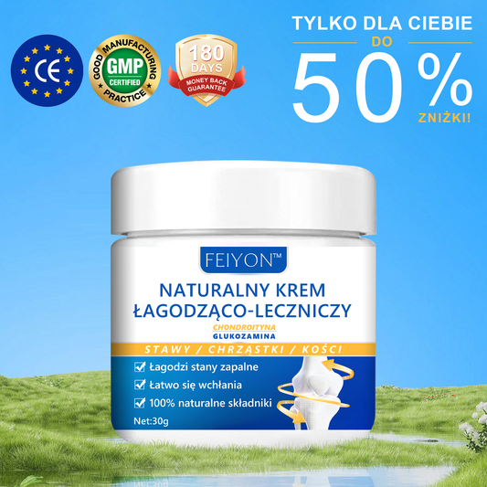 FEIYON™ Naturalny Krem Łagodząco-Leczniczy🛡️(🌿Innowacyjna Glukozamina + Roślinne Uśmierzenie)🔥Ograniczona oferta 50% zniżki🔥