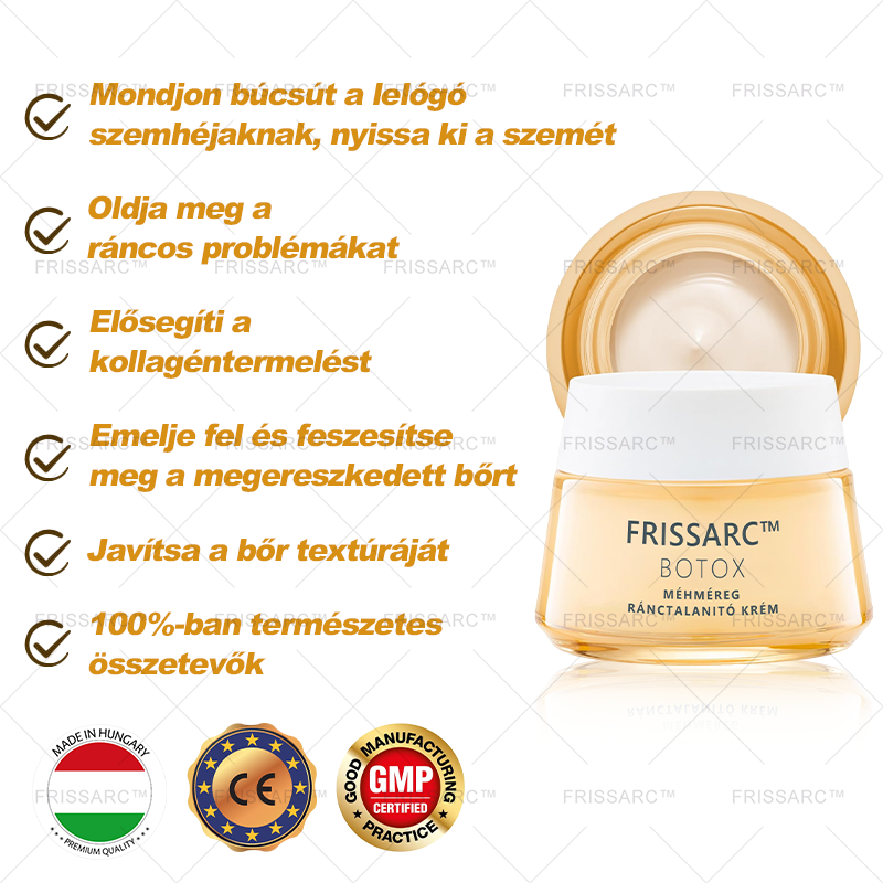 🌸FRISSARC™ Botox Méhméreg Ránctalanító Krém